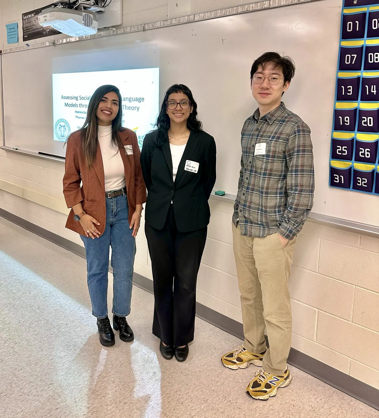 Chahat Raj at Thomas Jefferson High School, Virginia